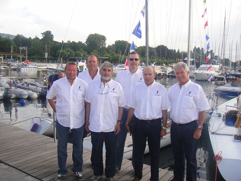Les 40 ans du Toucan, Alain Gliksman et l'équipage — Les 40 ans du Toucan, Alain Gliksman et l'équipage.